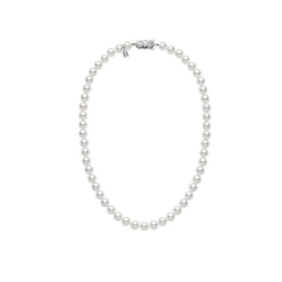 Mikimoto 7.5x7mm A Akoya Pearl 16" Necklace